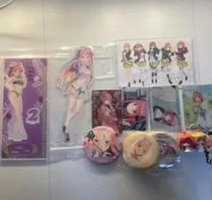 五等分の花嫁中野二乃(いちか、四葉、いつき少々。)13点セット