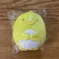 すみっコぐらし　ミラー付きバッグチャーム キーホルダー ぺんぎん？