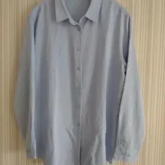 UNIQLO ライトブルー 長袖シャツ XL