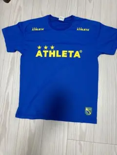 ATHLETA サッカーウェア 青色 Tシャツ
