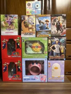 スーパーマリオ フィギュア ワンピースフィギュア 鬼滅の刃 煉獄杏寿郎 全15点