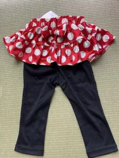 今の季節に！ミニーちゃん スパッツ付きスカート新品