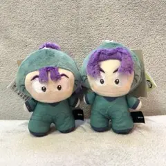 忍たま乱太郎 てちぬい vol.２　潮江文次郎 立花仙蔵　２種セット　①