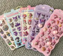 5枚セット　ボンボンドロップシール　おしりシール