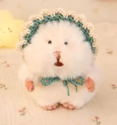 はむにぎり ボンネット ダスティグリーン