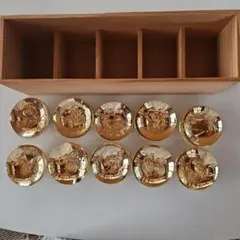 24KGP 金杯 金盃 金メッキ 干支 鳳凰 菊花紋等 50点 約4.3kg - メルカリ