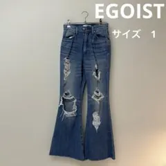EGOIST レディース ダメージジーンズ サイズ 1のサムネイル