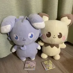 ポケピース　もふぐっとぬいぐるみ2種セット（ニャスパー・ピチュー）
