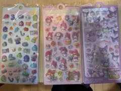 ボンボンドロップ　クロミちゃん　マイメロディ　　おまけ　3シートセット①