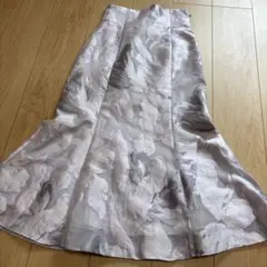 MERCURYDUO 花柄マーメイドスカート