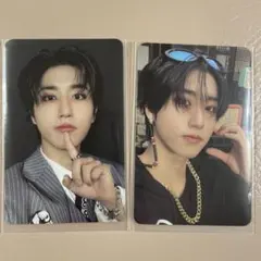 スキズ　ハン　合　HOP アコーディオン 封入トレカ　2枚セット