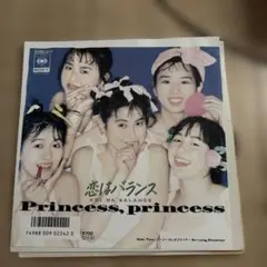 レア盤】プリンセス・プリンセス 世界でいちばん熱い夏 7inchレコード