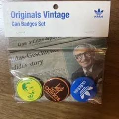 adidas Originals Vintage Can Badges Set