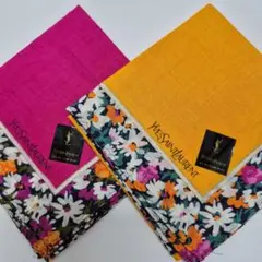 新品未使用❗YVES SAINT LAURENT レディースハンカチセット