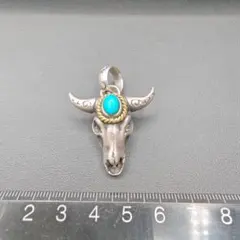 ヒ*2様 SAAD サード レア インディアンチーフ ペンダントトップ - メルカリ