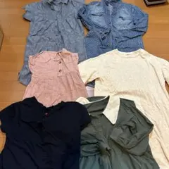 ワンピース　シャツ６着セット　まとめ売り　チュニック