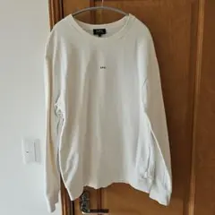 A.P.C. ホワイト スウェット L