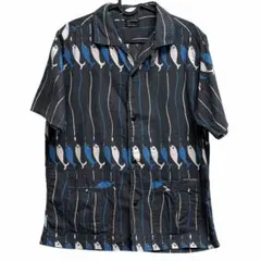 SUNNY SPORTS サニースポーツ 魚柄 半袖シャツ メンズ M 日本製のサムネイル