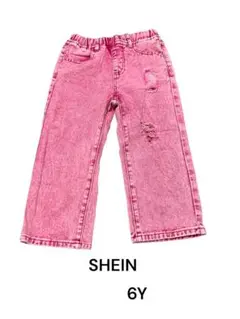 SHEIN ピンク デニムパンツ 9点セット