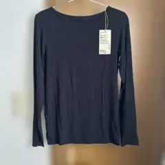 【新品】MUJI 無印良品　シルク混シアー　クルーネック