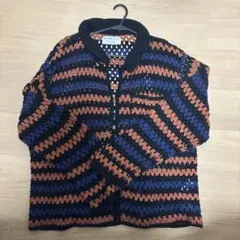 RELUME ストライプカーディガン