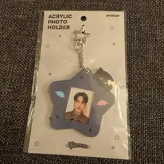 ATEEZ ウヨン IDフォトカードホルダーキーリング MIGHTEEZ カミョ
