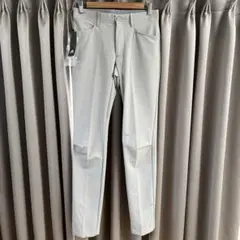 新品　S　アディダスゴルフ　春夏秋　パンツ　ナイロン　ストレッチ　グレー
