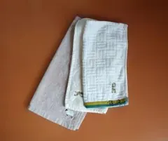 タオルハンカチ 3枚セット 動物刺繍付き