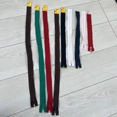 YKK ファスナー 9本セット 多色