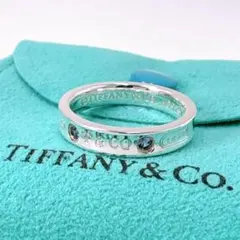 Tiffany & Co. シルバーリング サファイア付き TIFFANY & CO. シルバーリング ブルーサファイア9号