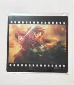 鬼滅の刃　コラボダイニング　お楽しみくじ　フィルム風　クリアカード　義勇　炭治郎