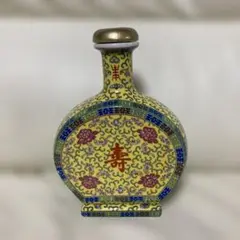 ♦明治時代 壺と老師 置物 飾り 作家物 コレクション 骨董品 アンティーク 壺/アンティーク/ディスプレイ/ポット/ペイント/陶器/空間装飾