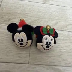 ディズニー ミッキー　ミニー クリスマス リング 2024