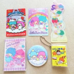 キキララ リトルツインスターズ カード ウエハース ブックマーク 缶バッジ 豆本