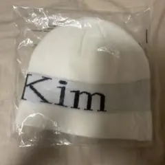 Matin Kim ニット帽 ビーニー ホワイト
