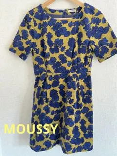 ★お値下げ★ MOUSSYコーデュロイ 花柄 ワンピース