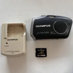 希少カラー OLYMPUS μ-mini コンパクトデジカメ オレンジ - メルカリ