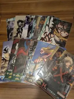 僕のヒーローアカデミア 一番くじ クリアポスター まとめ売り