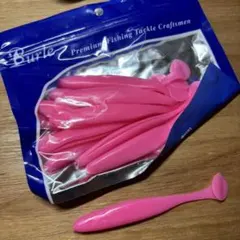 激安 10本 シャッドテールワーム 9cm 4g ショキピン