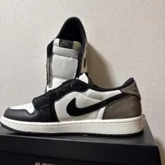 NIKE Air Jordan 1 Retro Low OG ホワイト/ブラック