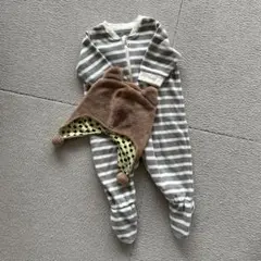 カバーオール 足つき