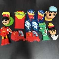 マクドナルド キャラクター フィギュアセット　クレヨンしんちゃん