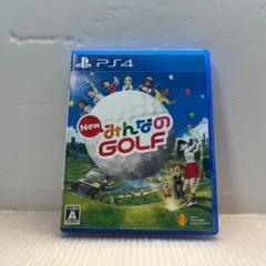 【送料無料】new みんなのGOLF　みんゴル 中古品 PS4