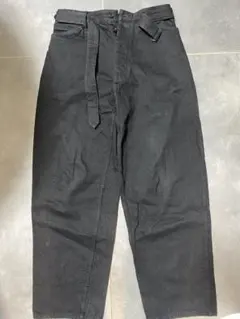 comoli 24ss ベルテッドデニム ネイビー インディゴ - メルカリ
