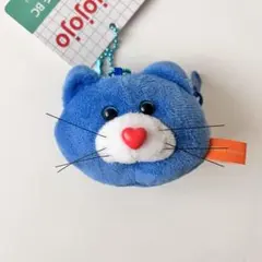 mojojojo フェイスポーチBC 青 マスコット