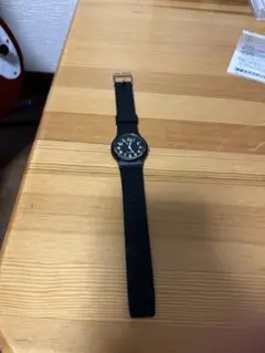 アナログ腕時計 ブラック