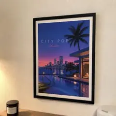 永井博 BLUECARANDTHEBEACH ポスター 91.5×61cm | Mercari