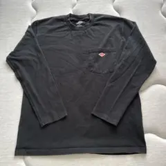 【値下げ】DANTON ブラック ロングスリーブ Tシャツ