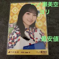 乃木坂46 一ノ瀬美空 生写真 恐竜コーデ 福井 私服 ヨリ 真夏の全国