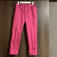 7-IDconcept. センタープレスストレッチパンツ　36サイズ ピンク色のサムネイル